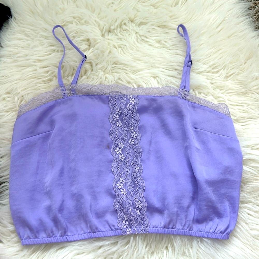 Crop top silk